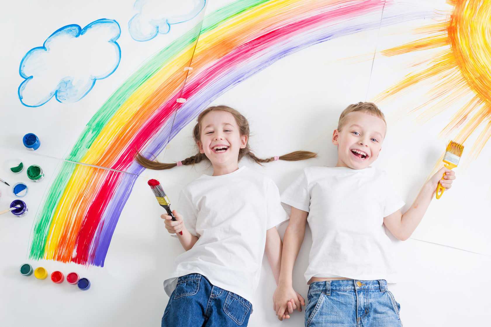 8 лучших детских красок – рейтинг 2022 года