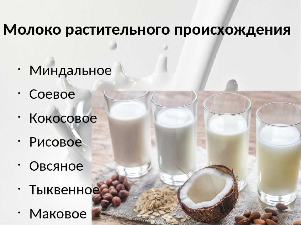 Растительное молоко — какое бывает? за и против, польза и вред